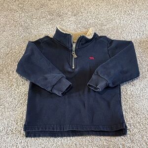 Carter's Navy Sweatshirt with Red Accent